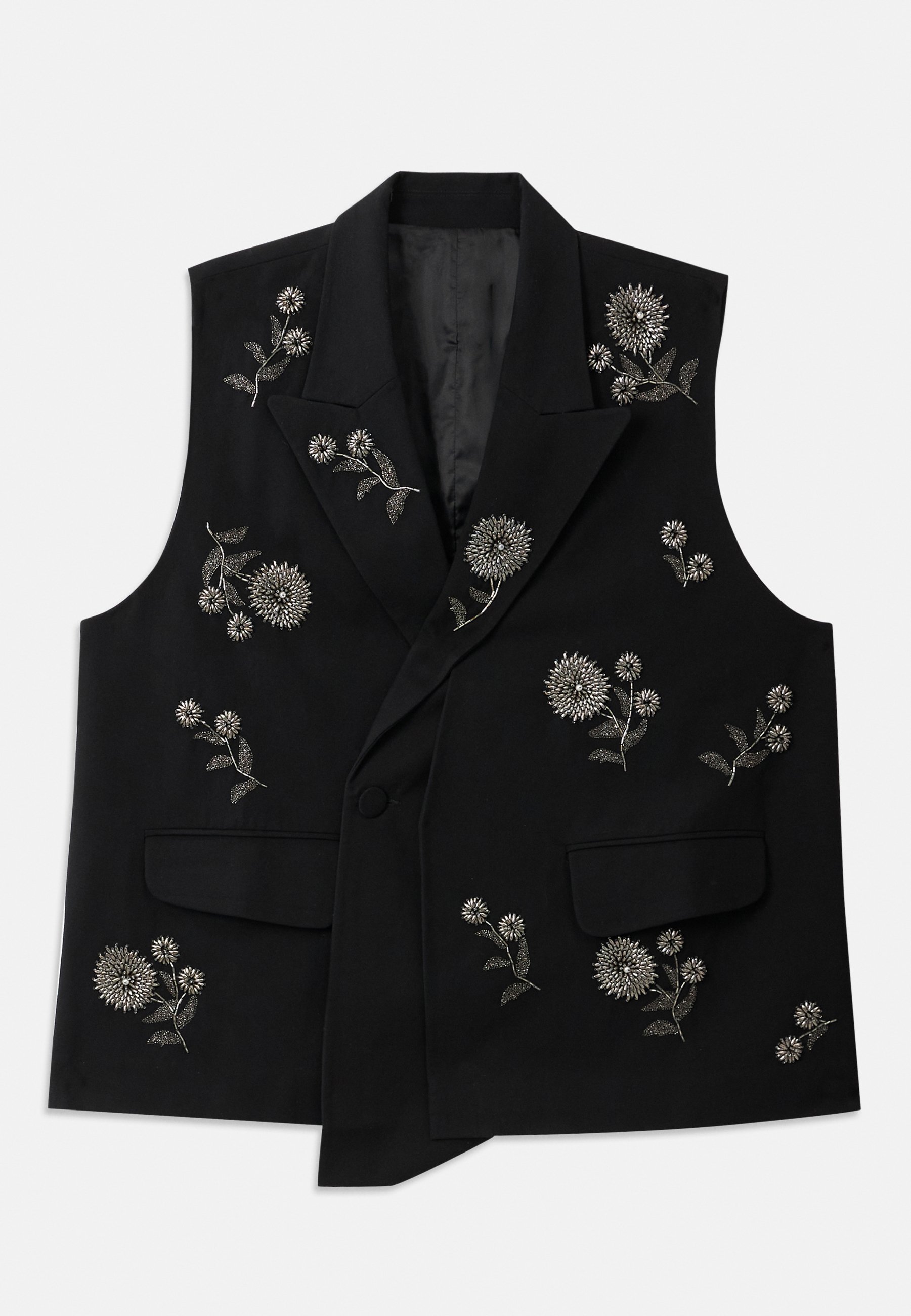 Dhruv Kapoor HANDGEFERTIGTE MARIGOLD - Weste - schwarz