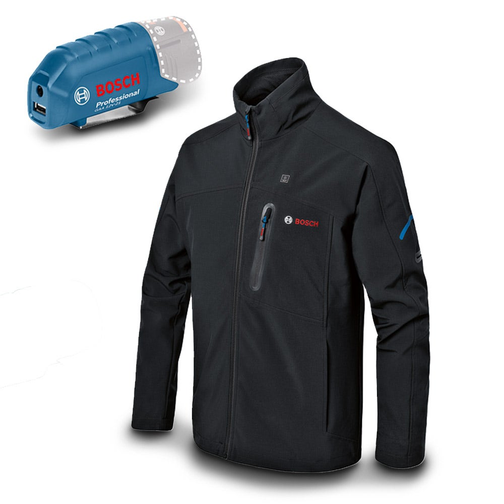 BOSCH 12 V-os Skin Softshell fűthető kabát - fekete 06188000DX