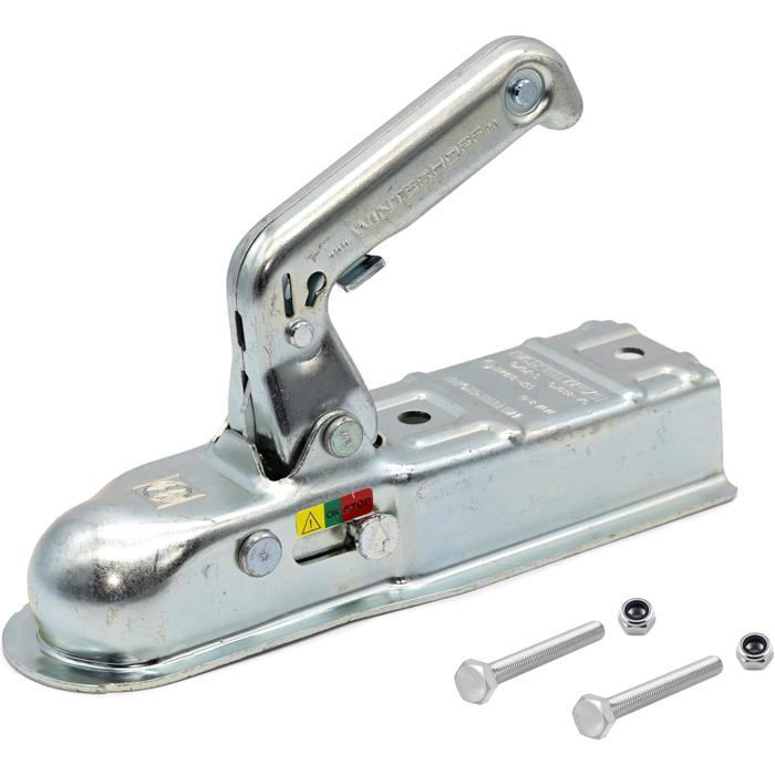 Trailer hitch head, compatible with tow ball, screws included
