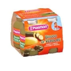 PLASMON Plantaardige bouillon 4 x 125 ml Zonder conserveermiddelen