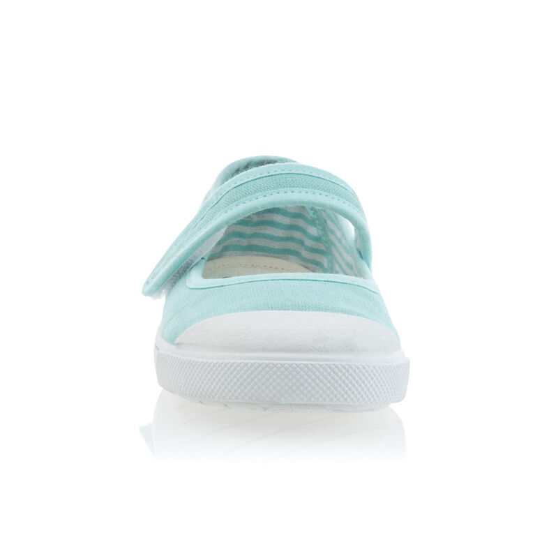 Blå sneakers för flickor