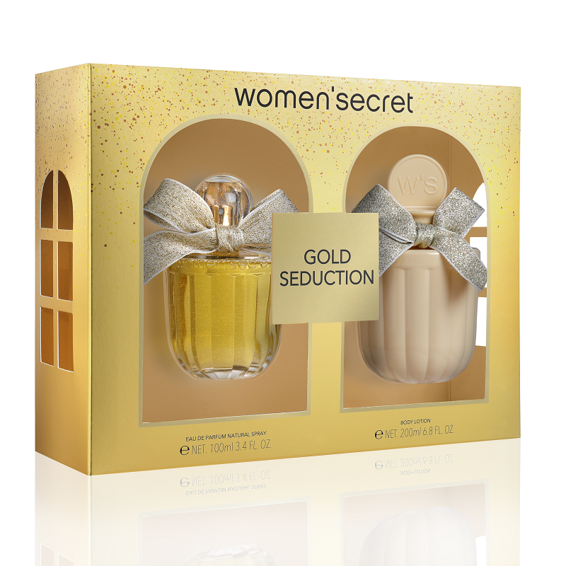 Darilni set Gold Seduction Darilni seti parfumov za ženske