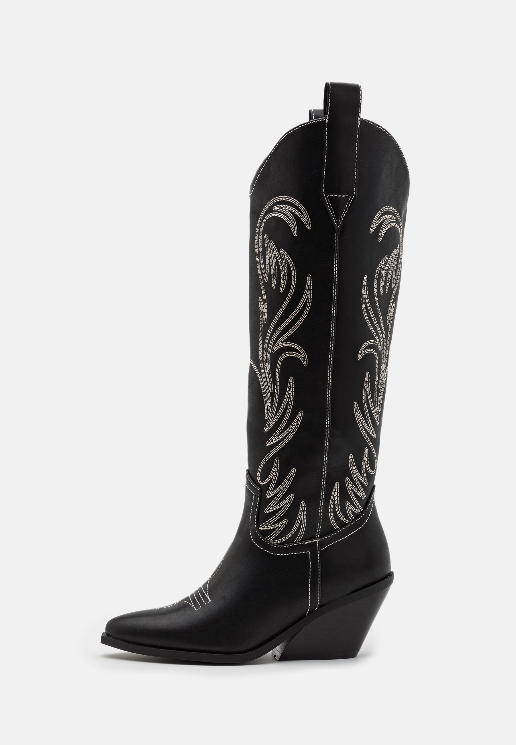 Even&Odd Cowboy-/Bikerstiefel – schwarz