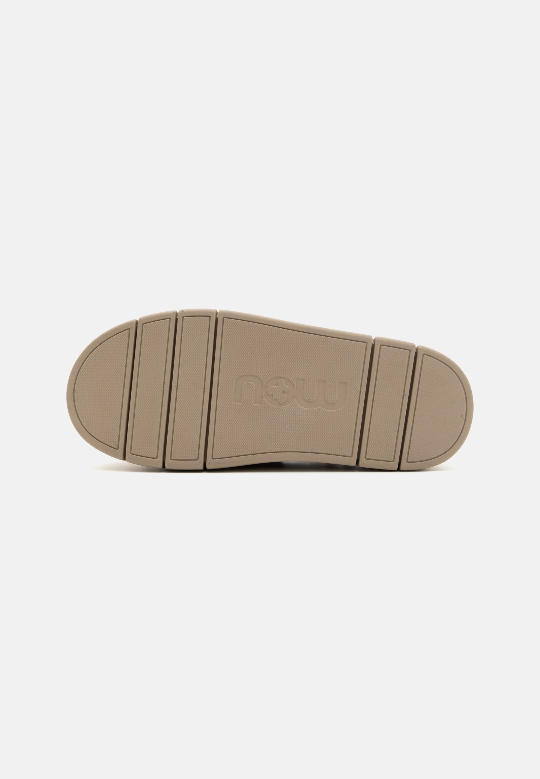 Mules Mou BOUNCE CLOGM AVEC LOGO MÉTAL - rose marron