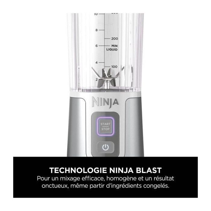 NINJA Blast Draadloze Draagbare Blender - Wit - BC151EUWH