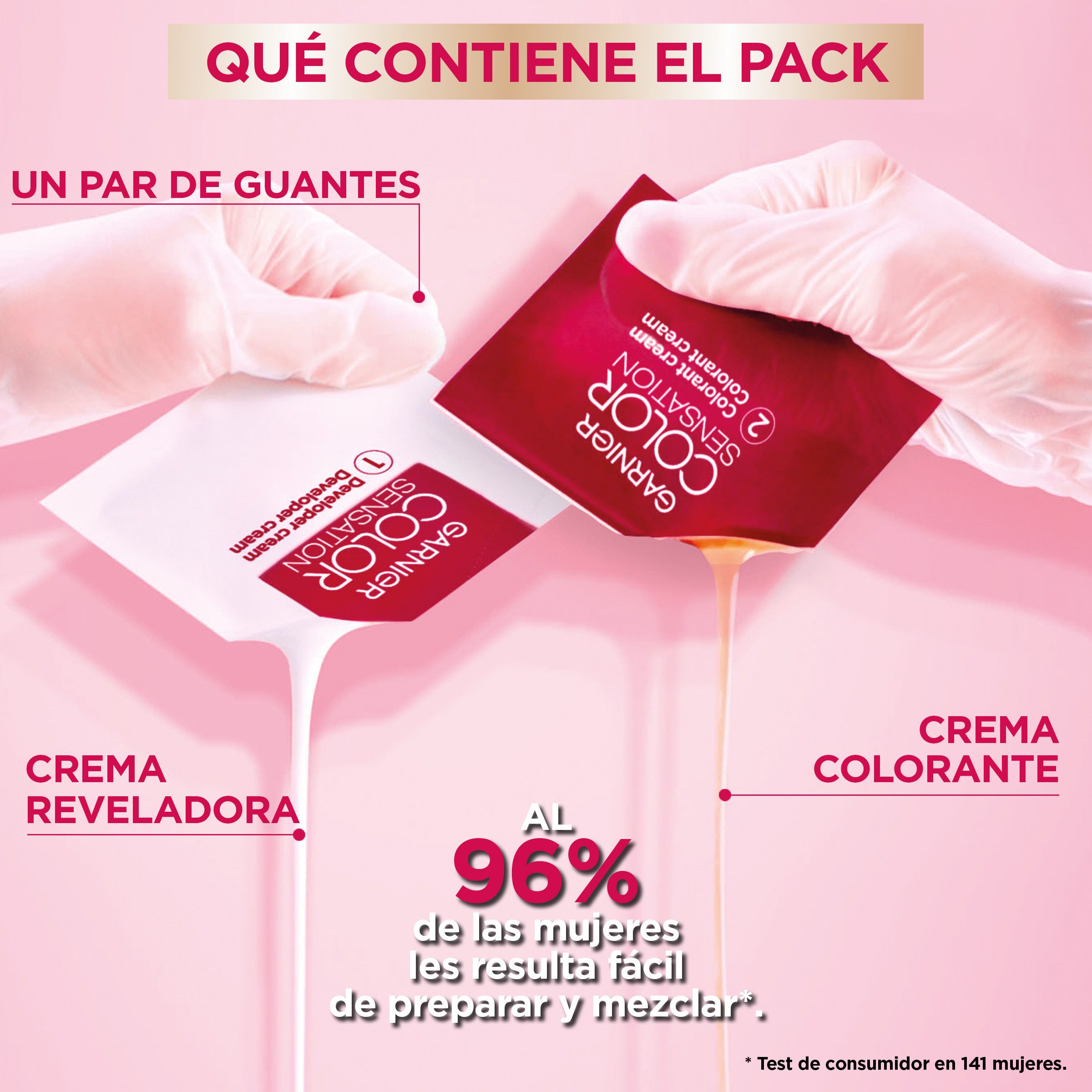 Color Sensation Color šampon za retuširanje polutrajne boje za kosu bez amonijaka Kupaljke za bojenje