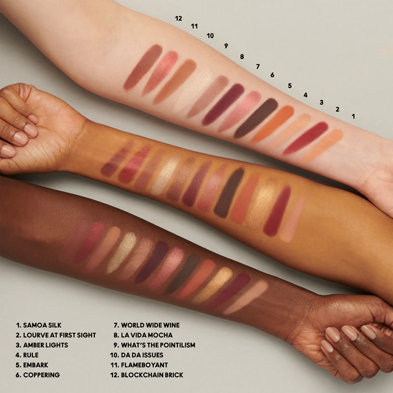 Paleta de Sombras MAC Cosmetics Connect In Colour com 12 tons