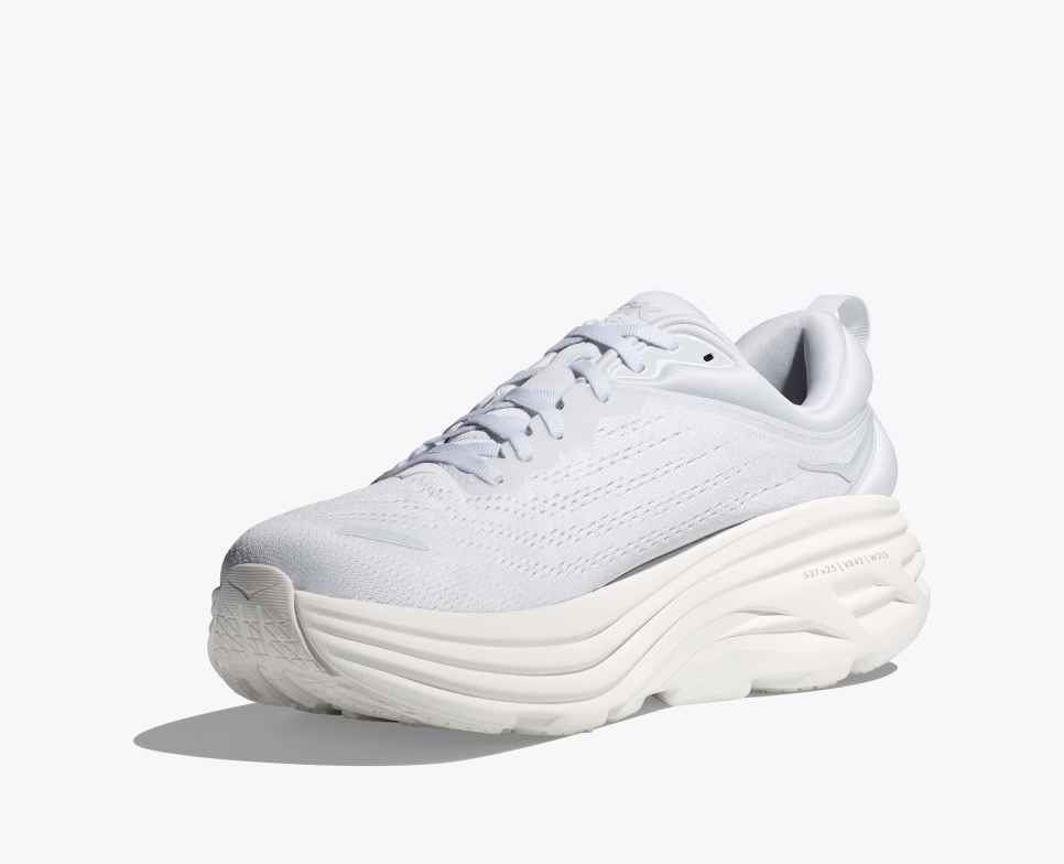 HOKA Bondi 8 Weiß/Weiß