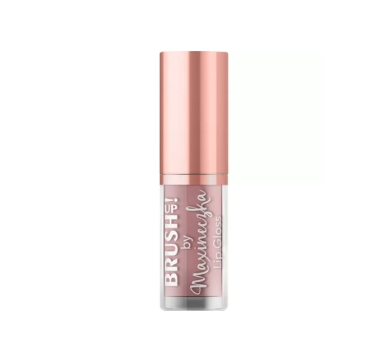 Brush Up błyszczyk do ust o kryjącej formule i kremowym połysku 02 Beige Nude 3,8 g