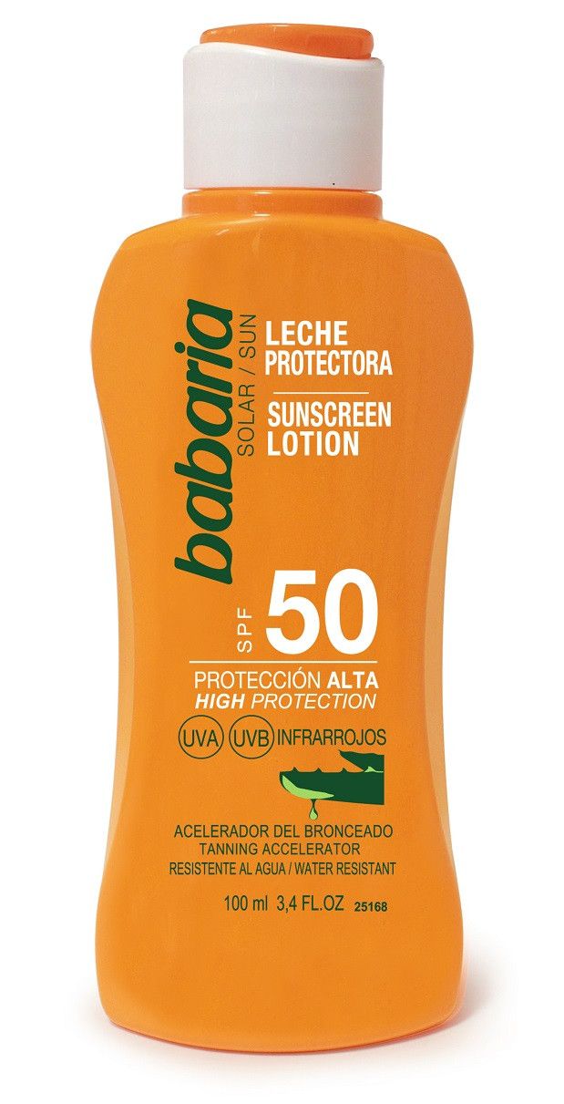 Opaľovacie mlieko s aloe vera SPF 50 Ochrana tela
