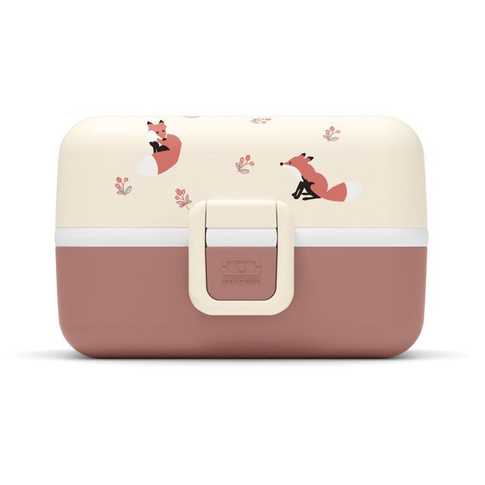 Lunch Box Enfant - MONBENTO - 3 Compartiments - Sans BPA - MB Tresor Fox