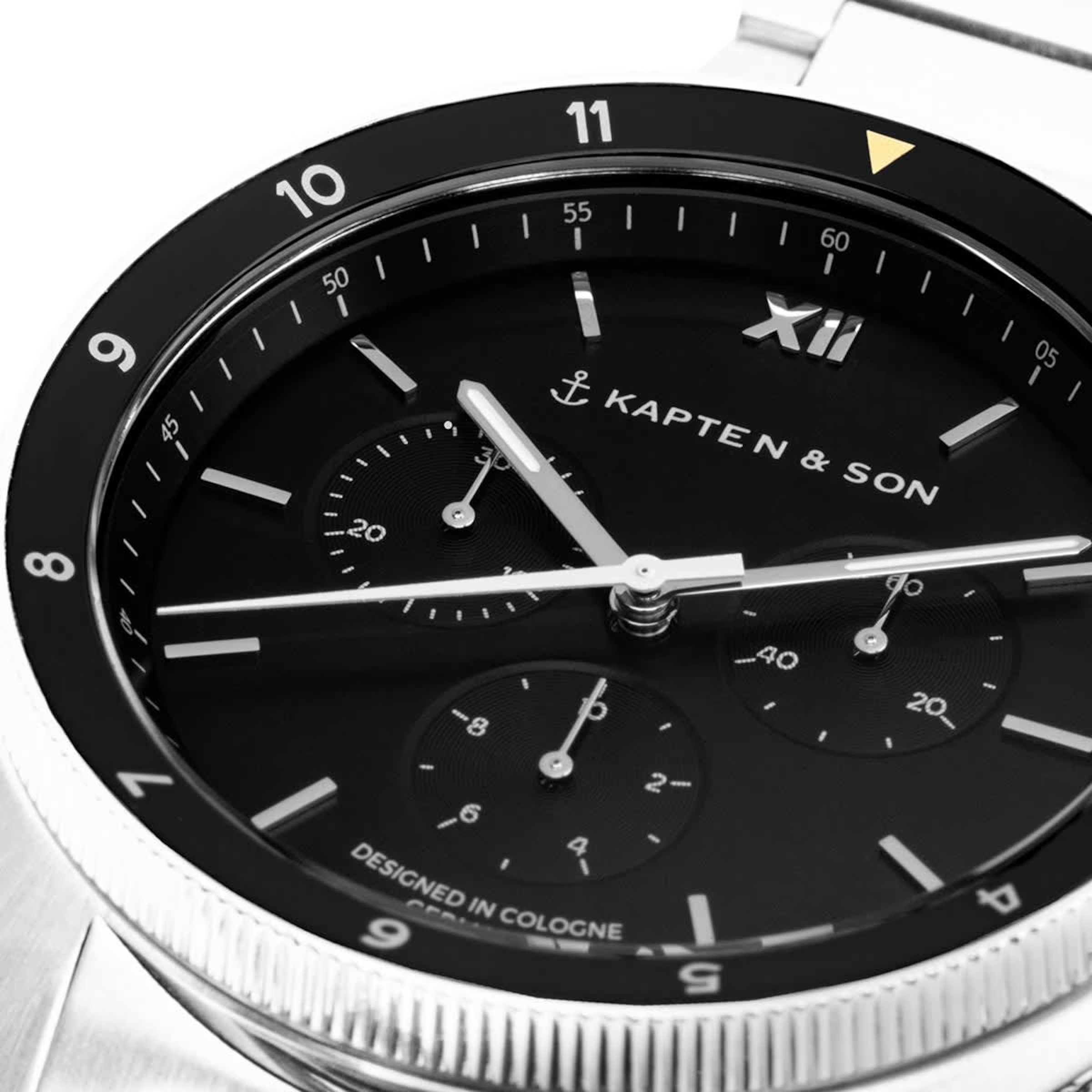 Rise Silver Black Steel