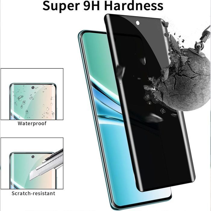2x Verre Trempé Anti-Espion pour Xiaomi Redmi Note 15 5G/4G, Protection d'écran Anti-Rayures 9H