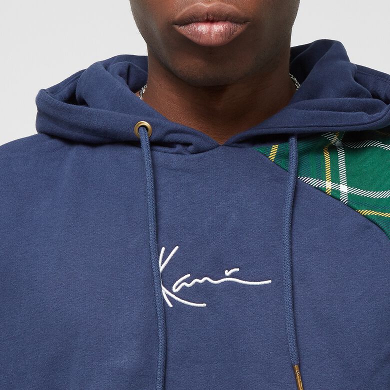Small Signature Wavy Block Os Hoodie