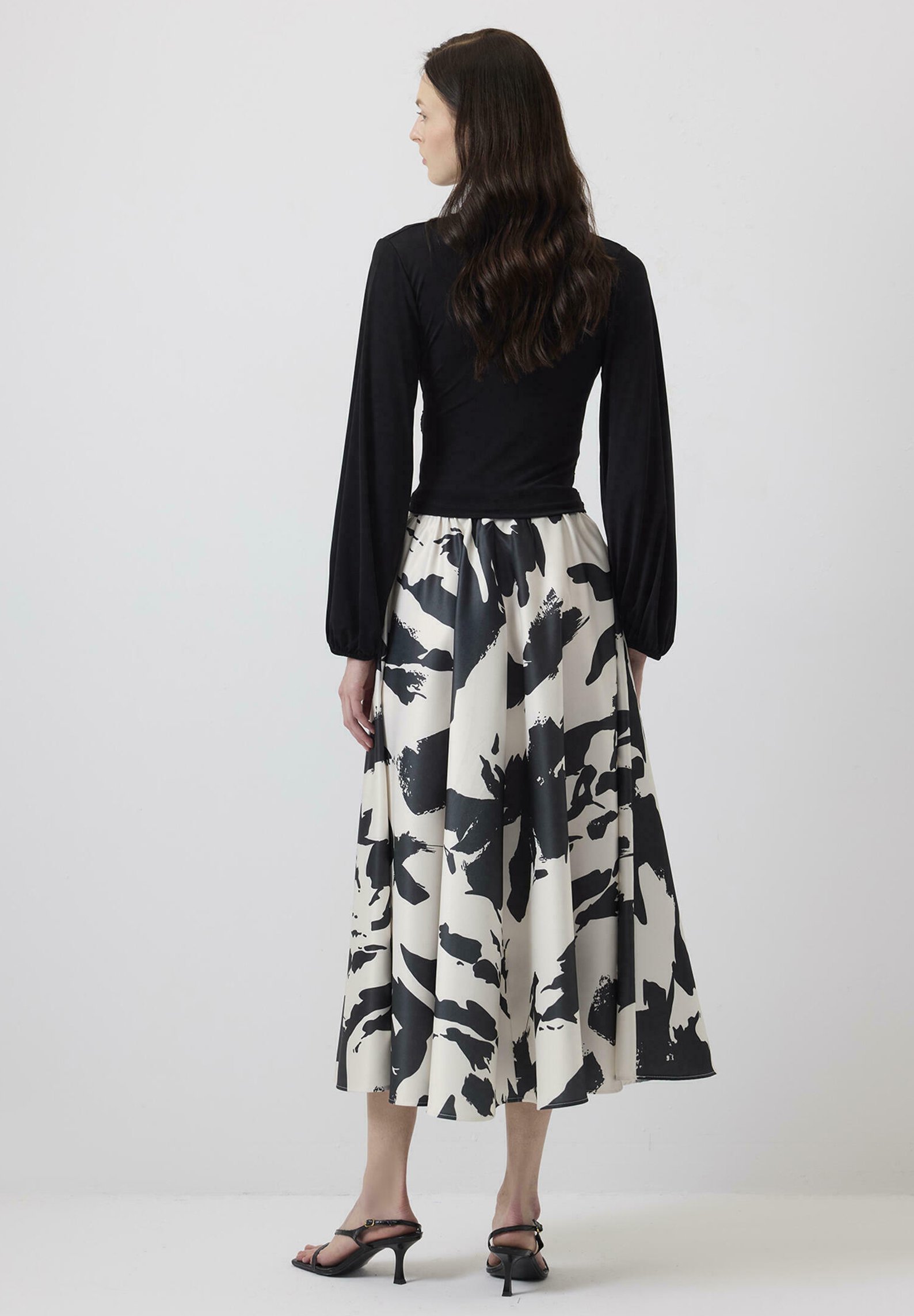 Touché Privé DRAPED  - Blouse - black