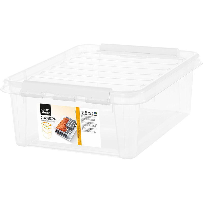 Smartstore Opbergdoos SmartStore™ met deksel 21 liter Thuis L50 x B39 x H18 cm