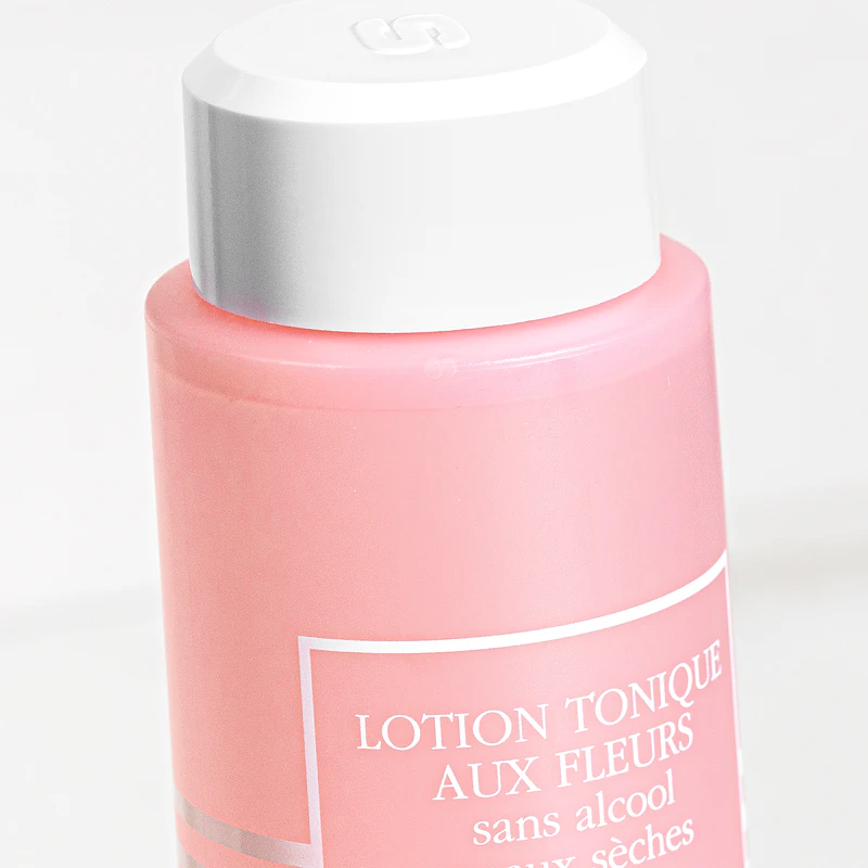 Loção Tônica Floral Sisley: tônico facial floral para peles sensíveis e secas.