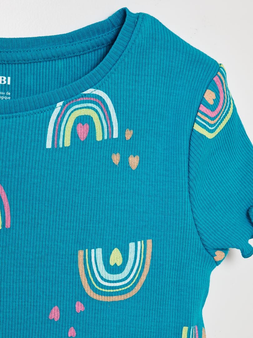 Camiseta de manga corta - AZUL