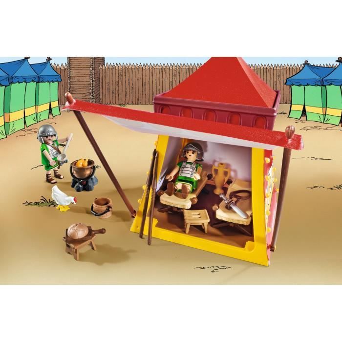 PLAYMOBIL 71829 Legionnaires' Tent, Asterix, Comic Book Characters, Ages 5+