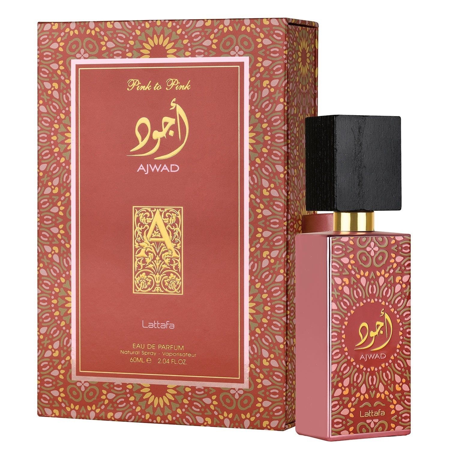 Lattafa Eau de Parfum Ajwad Pink bis Pink – 60 ml