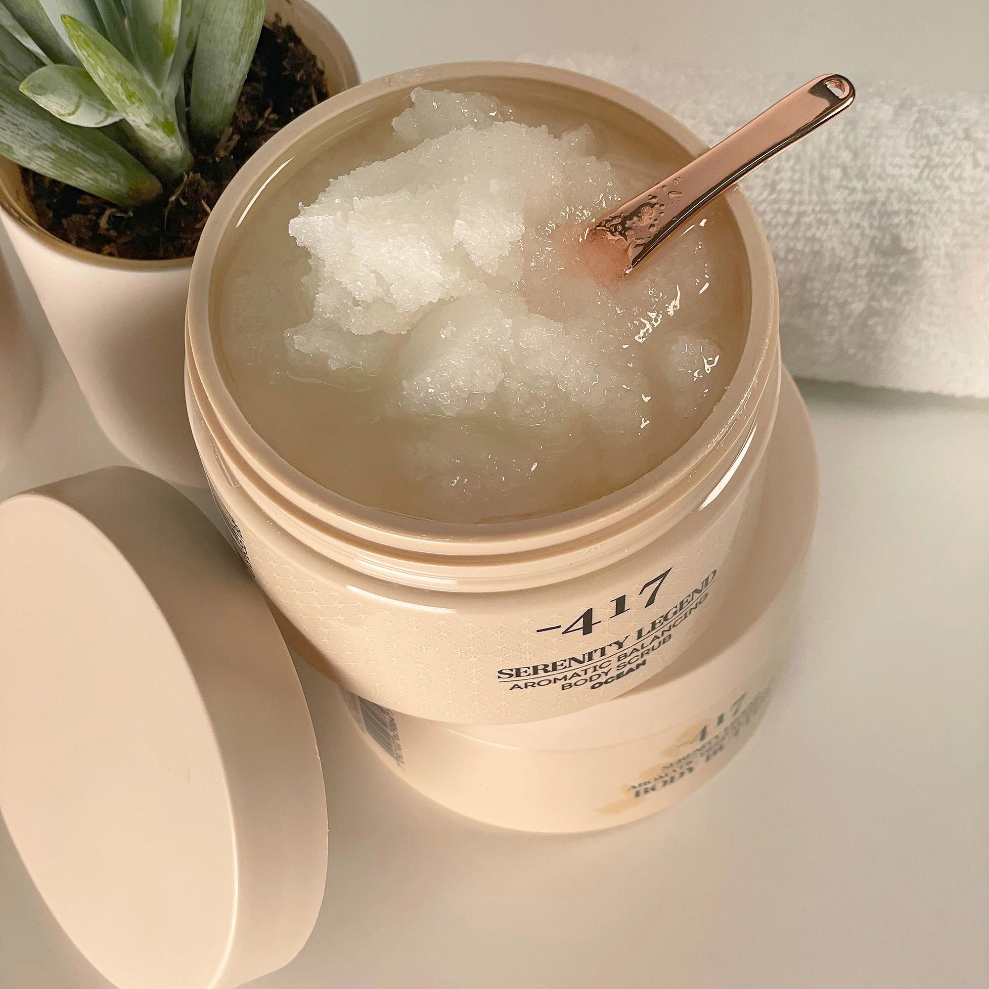Serenity Legend Aromatic Balancing Body Scrub Matcha - Esfoliante