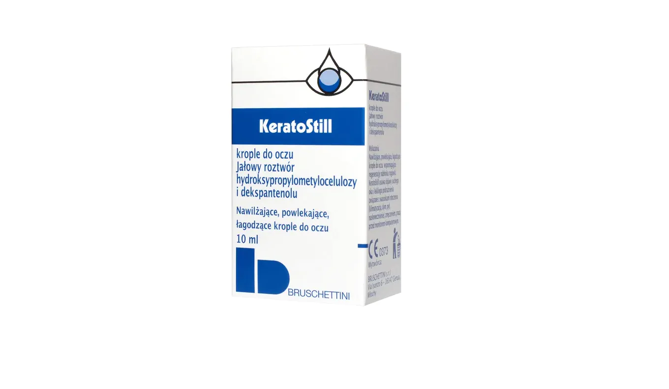 Keratostill Sine, Krople do oczu o charakterze powlekającym, nawilżającym i łagodzącym