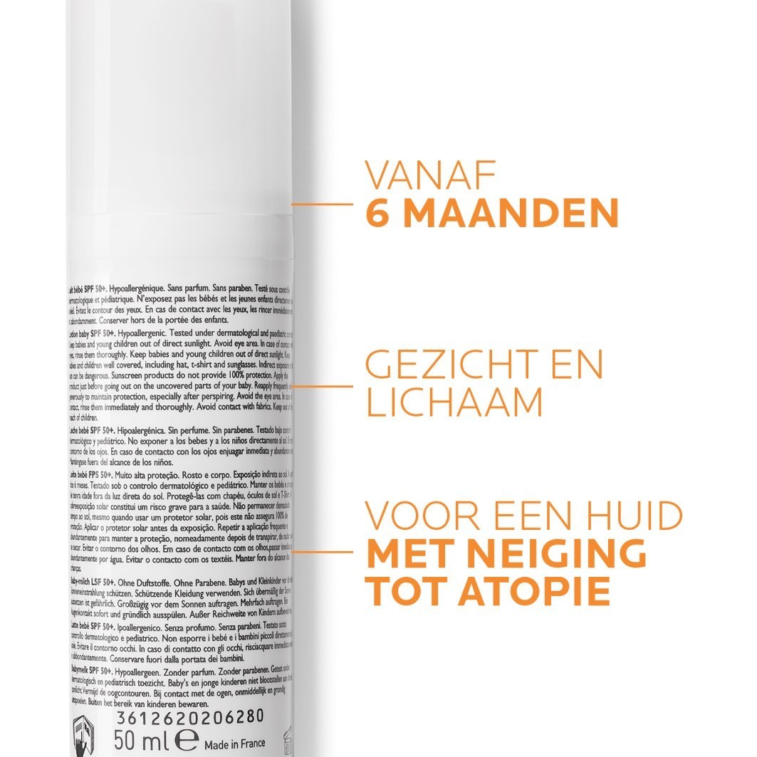 La Roche-Posay Opaľovací krém pre deti Anthelios Baby Lotion SPF 50+ - 50 ml