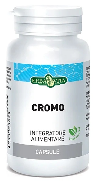 ERBA VITA Erba Vita Chromium Metabolic supplement 60 capsules voor verminderde voedselinname