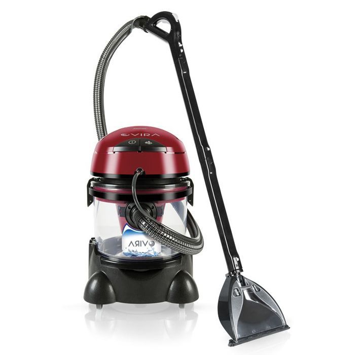 Aspirateur shampouineuse spécial moquette / tapisserie sec/humide 4 en 1 MPM MOD-22 2400W Rouge