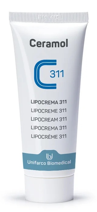 CERAMOL Ceramol Lipocrema 311 100 ml Pour la dermatite et l'eczéma