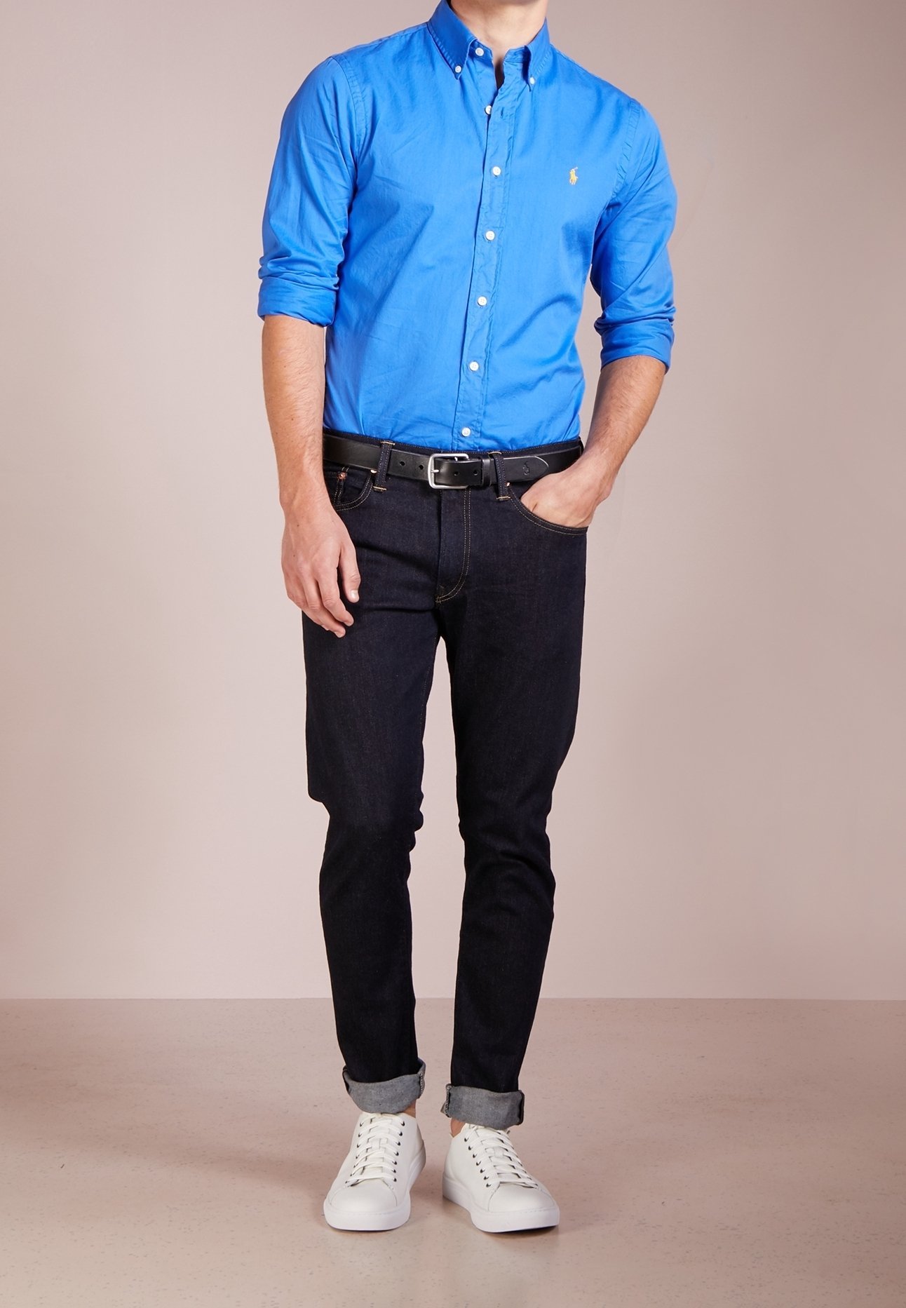 Košile Polo Ralph Lauren - modrá