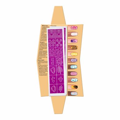 Essence-sapluunat kynsitaide 28 kpl 28 kpl