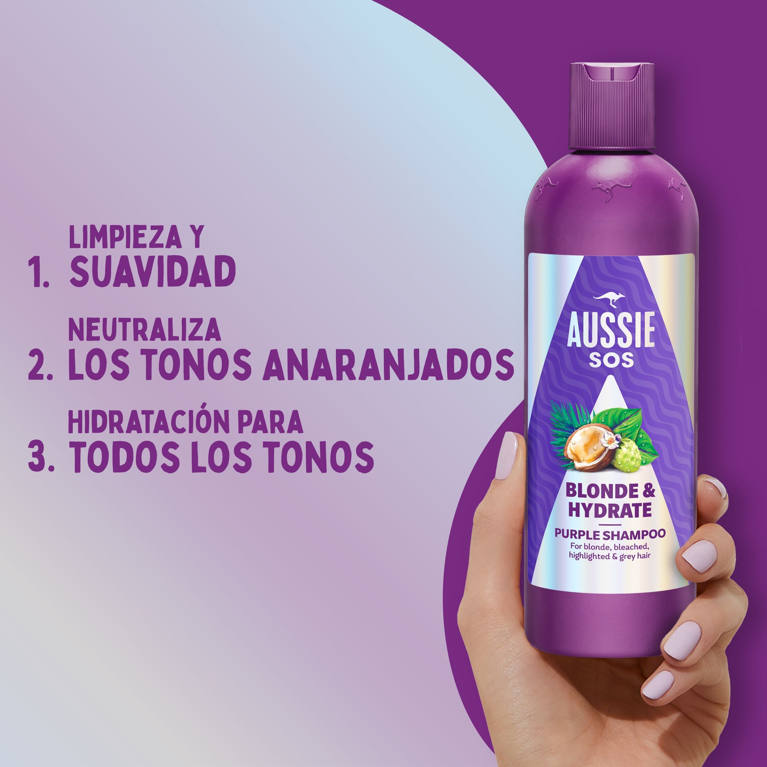 SOS Blonde & Hydrate Purple шампон Тонирајући шампони
