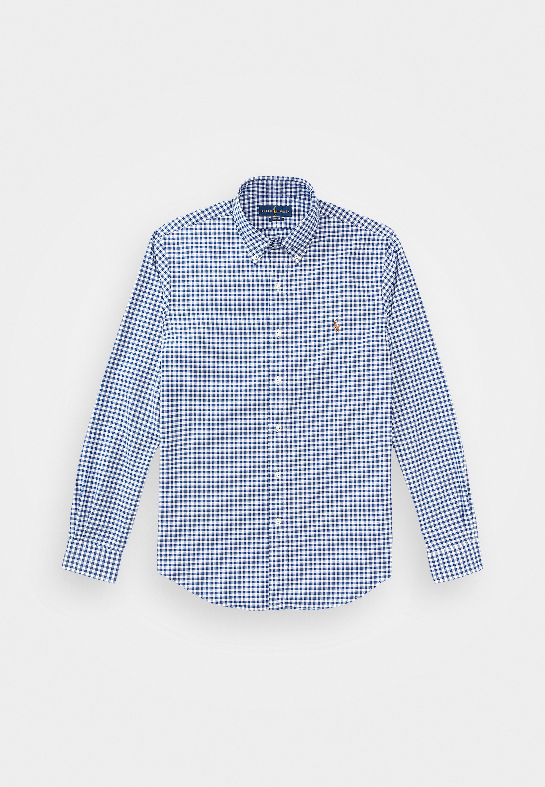 Polo Ralph Lauren Slim Fit Oxford-Hemd – Hemd – blau/weiß