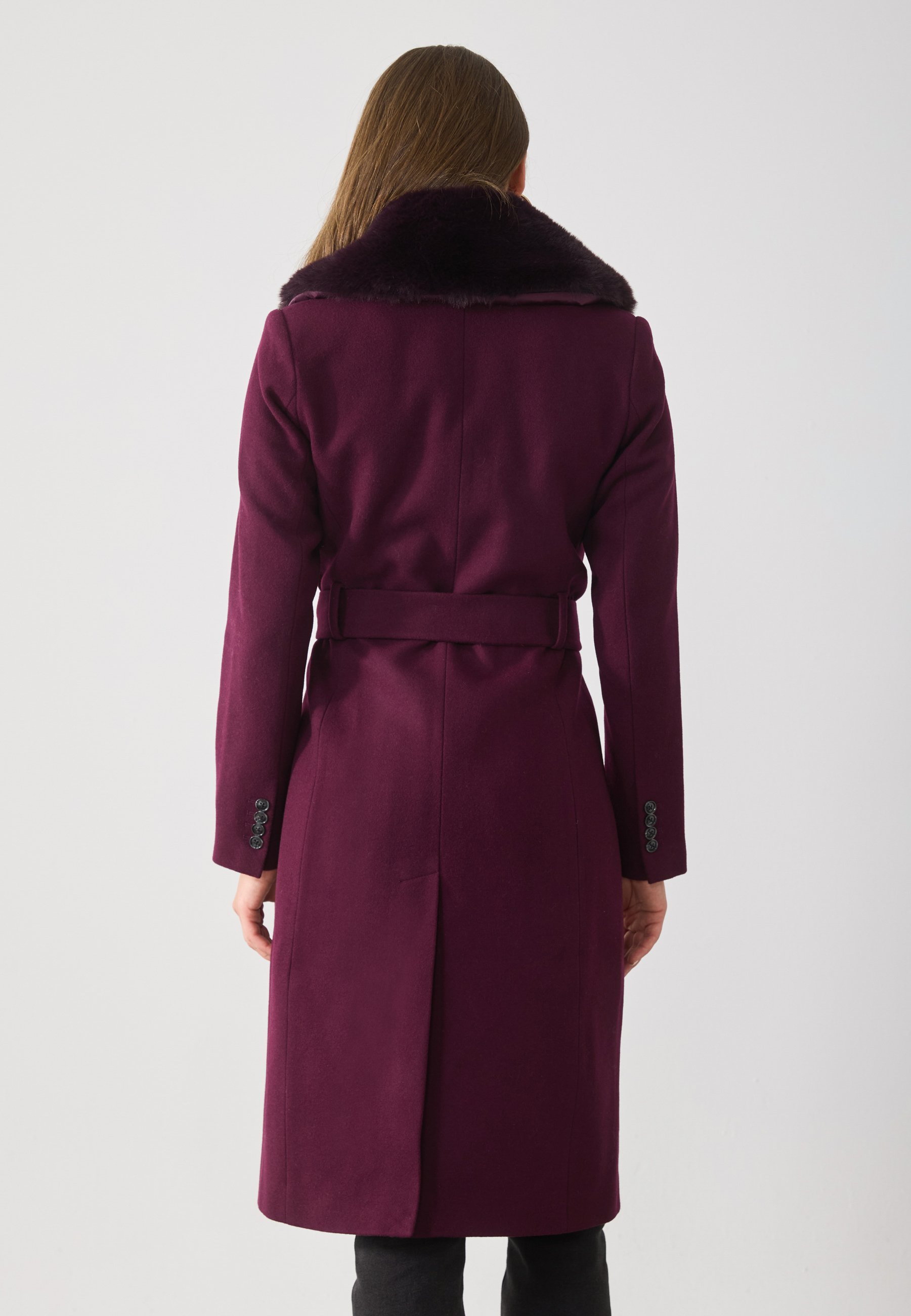 Manteau Anna Field Classic - bordeaux