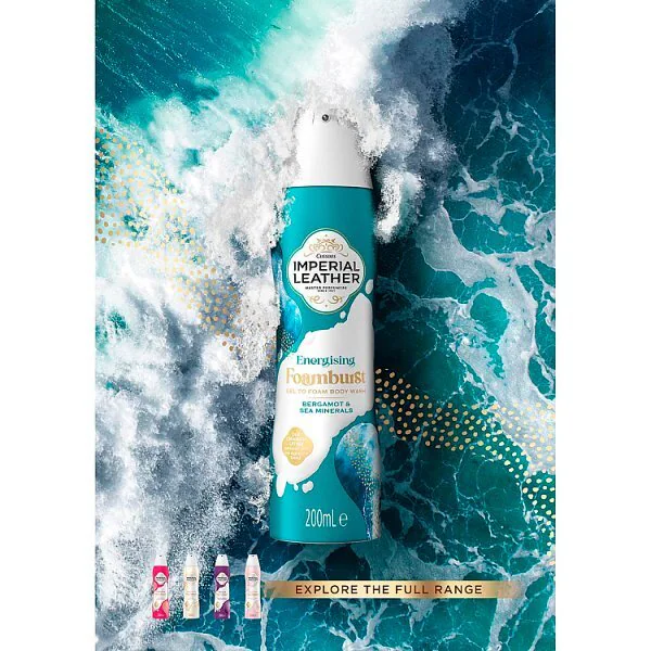 Imperial Leather Energizující pěnový sprchový gel 200ml