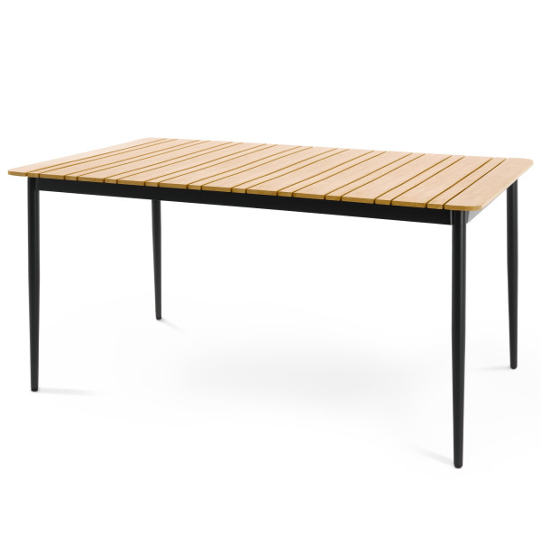 Stół ogrodowy aluminiowy 150x90 cm Nardo beżowy