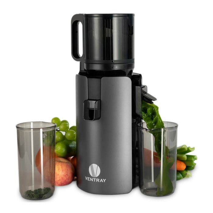 Juicer - VENTRAY - Ventray Max 120 Cold Press - 250W - 120mm Feed Chute - Black
