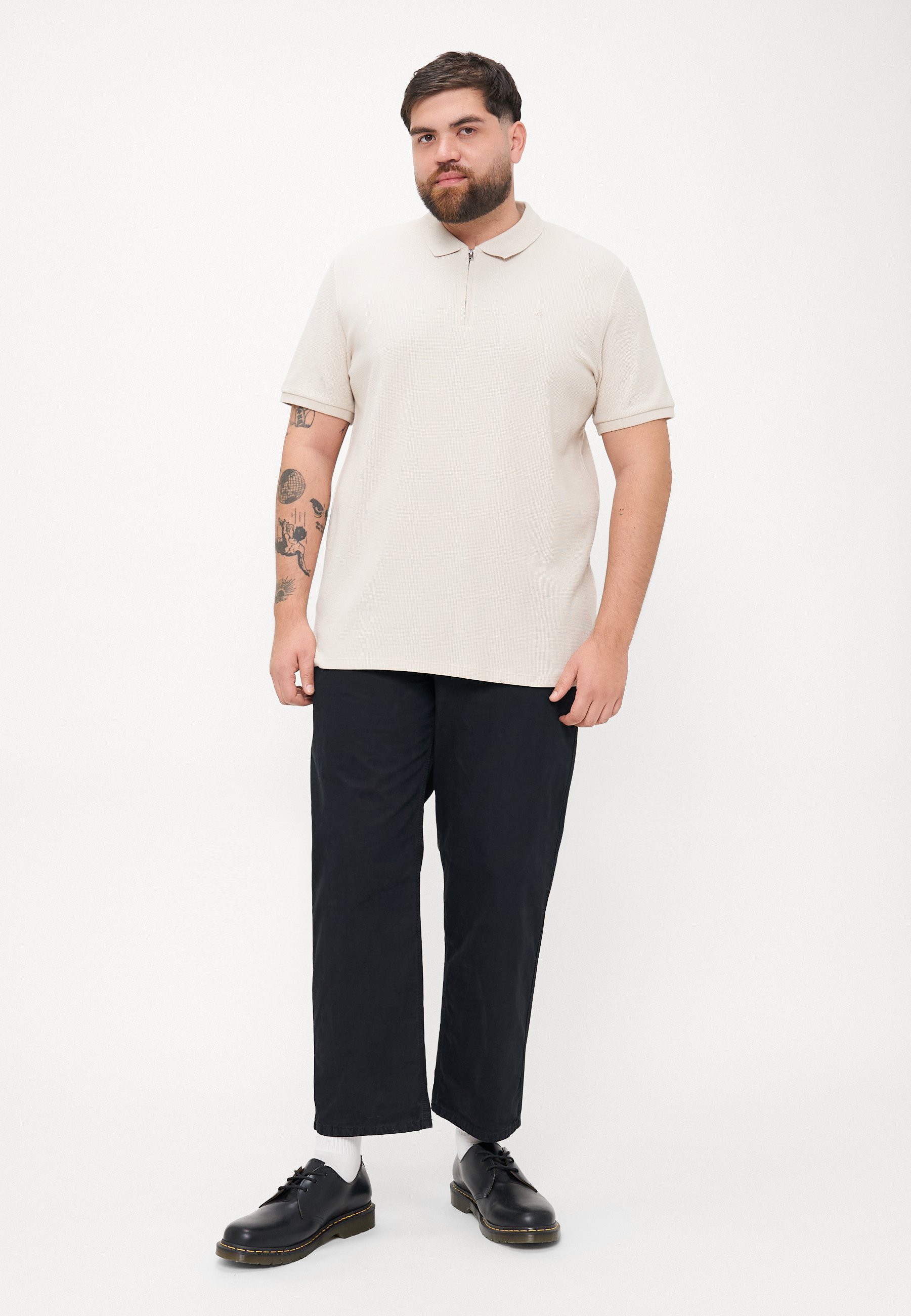JPSTALEX EMBER WORKER - Kalhoty - black