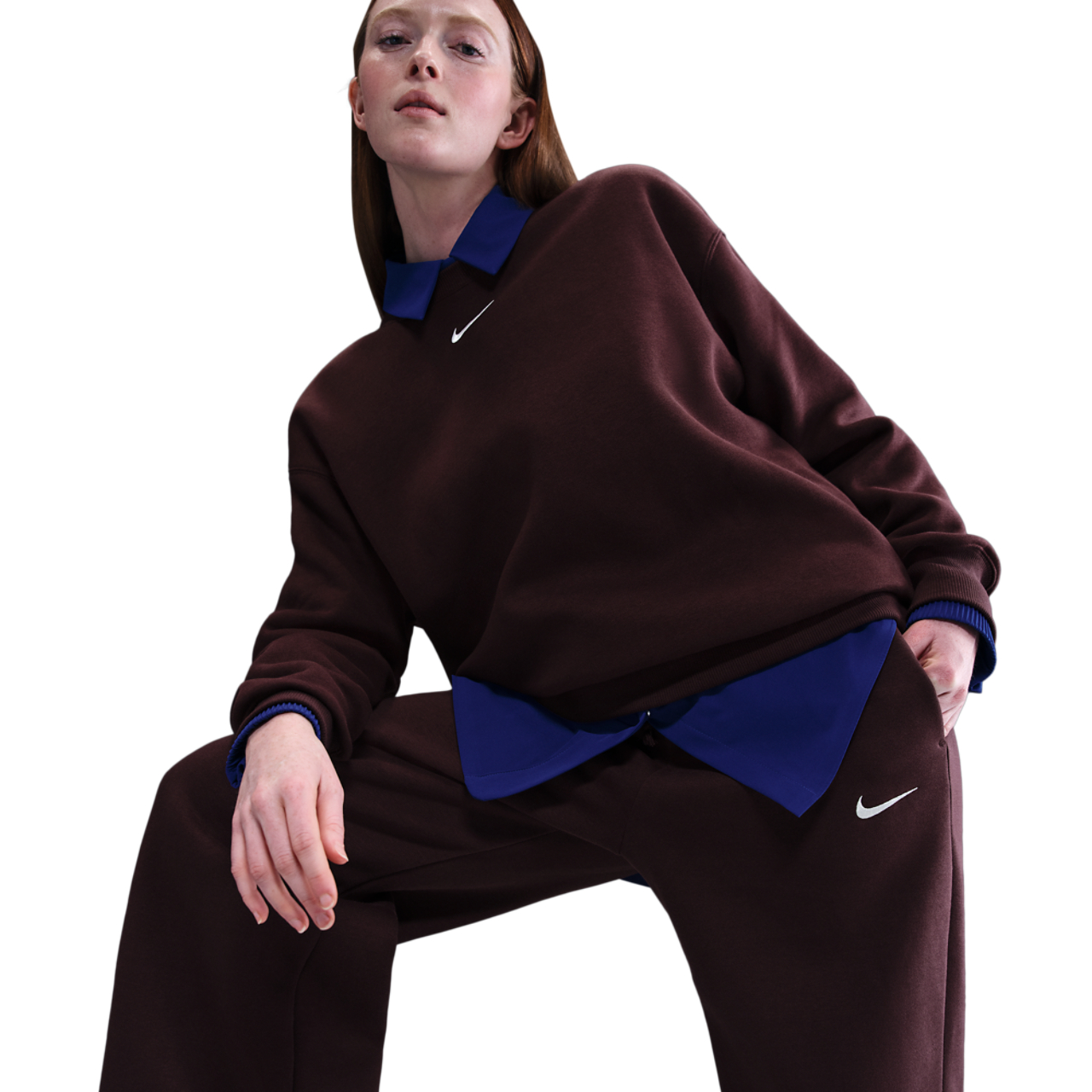 Nike Sportswear Phoenix bukser med brede ben