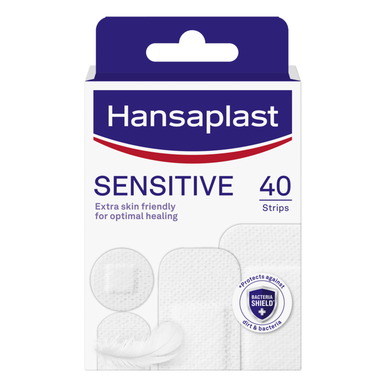 Hansaplast hypoallergeniske bind for liten og sensitiv hud, 40 enheter.