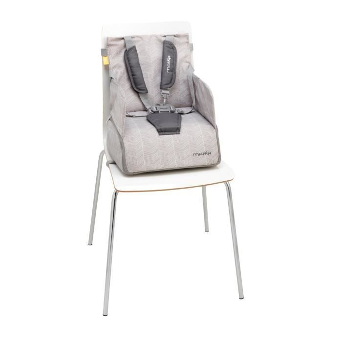 MAÏKA Portable Booster Seat - Grey - Baby - From 6 months to 3 years (15 kg)