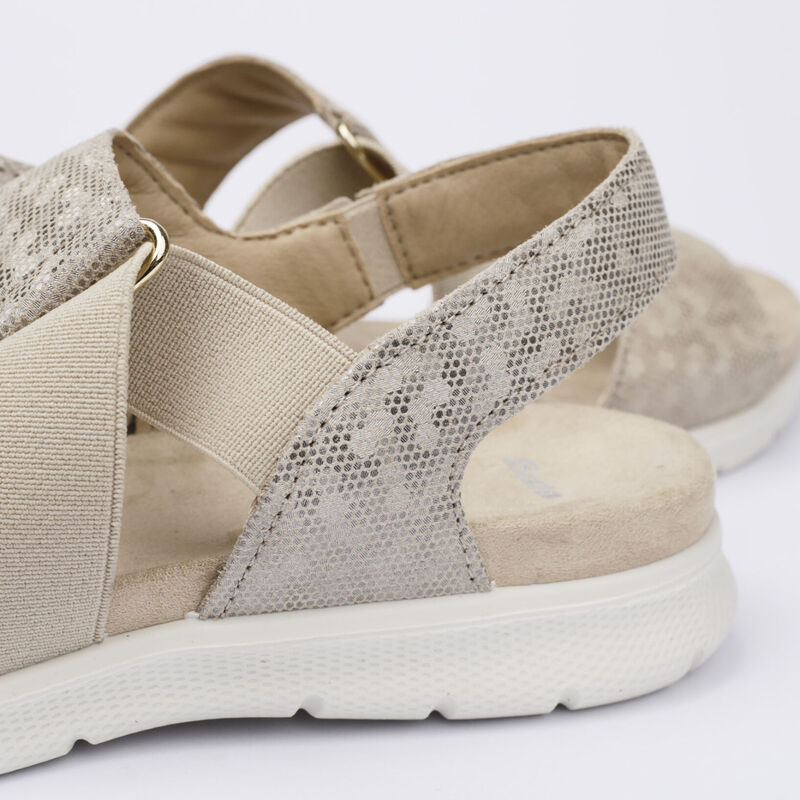 Damsandaler i nubuck