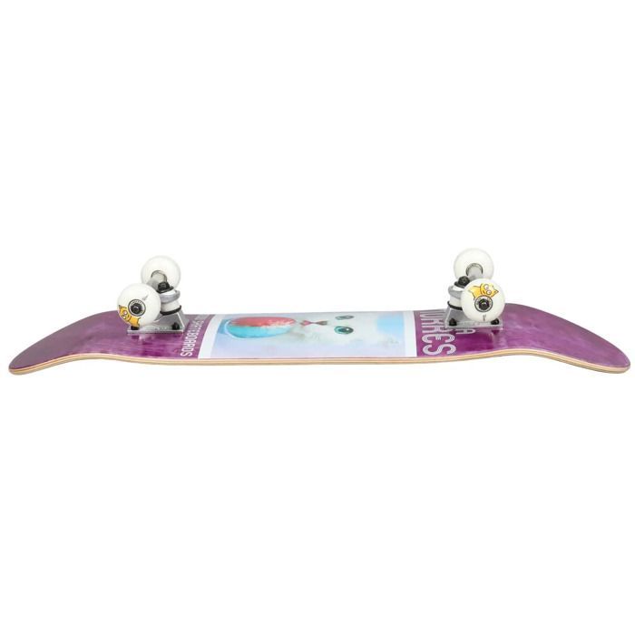 Meow Skateboards Vanessa Torres Furreal Pro Skateboard – Lila – 7,75 Zoll