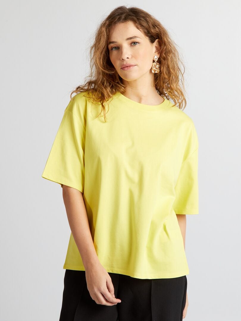 Camiseta Jersey - AMARELA