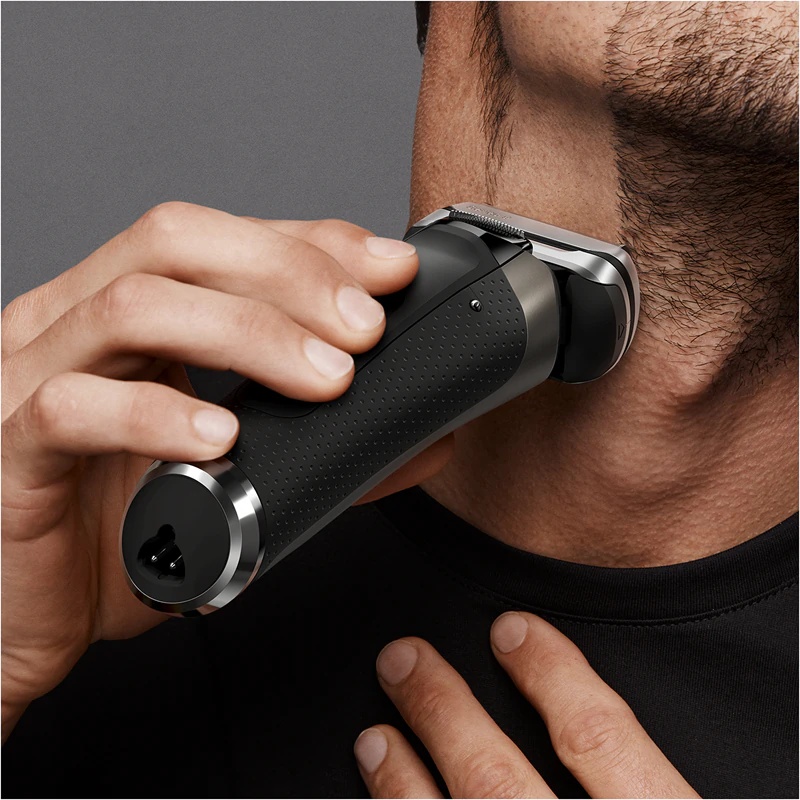 Braun Series 9 9325s Graphite ar uzlādes statīvu, golarka foliowa