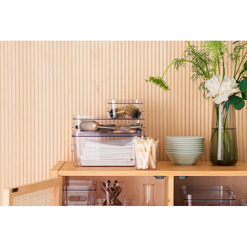 Smartstore-säilytyslaatikko SmartStore™ 5,3 litraa Kompakti kirkas Mitat: P 29,5 x L 19,5 x K 12