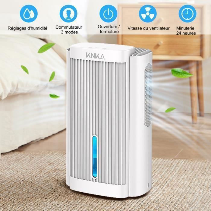 Luchtontvochtiger - KNKA - CS06 - 2,8L - Ultrastil 30dB - Elektrisch
