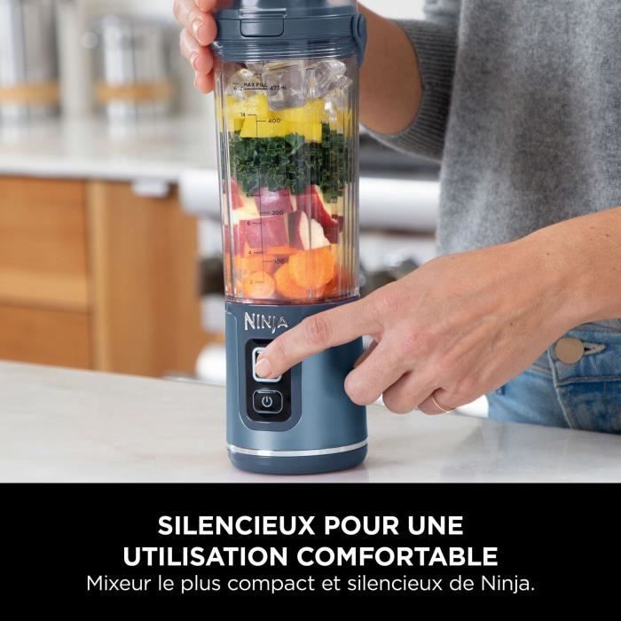 Standmixer - NINJA - BC151EUNV - 14,4 W - Kabellos - Blau