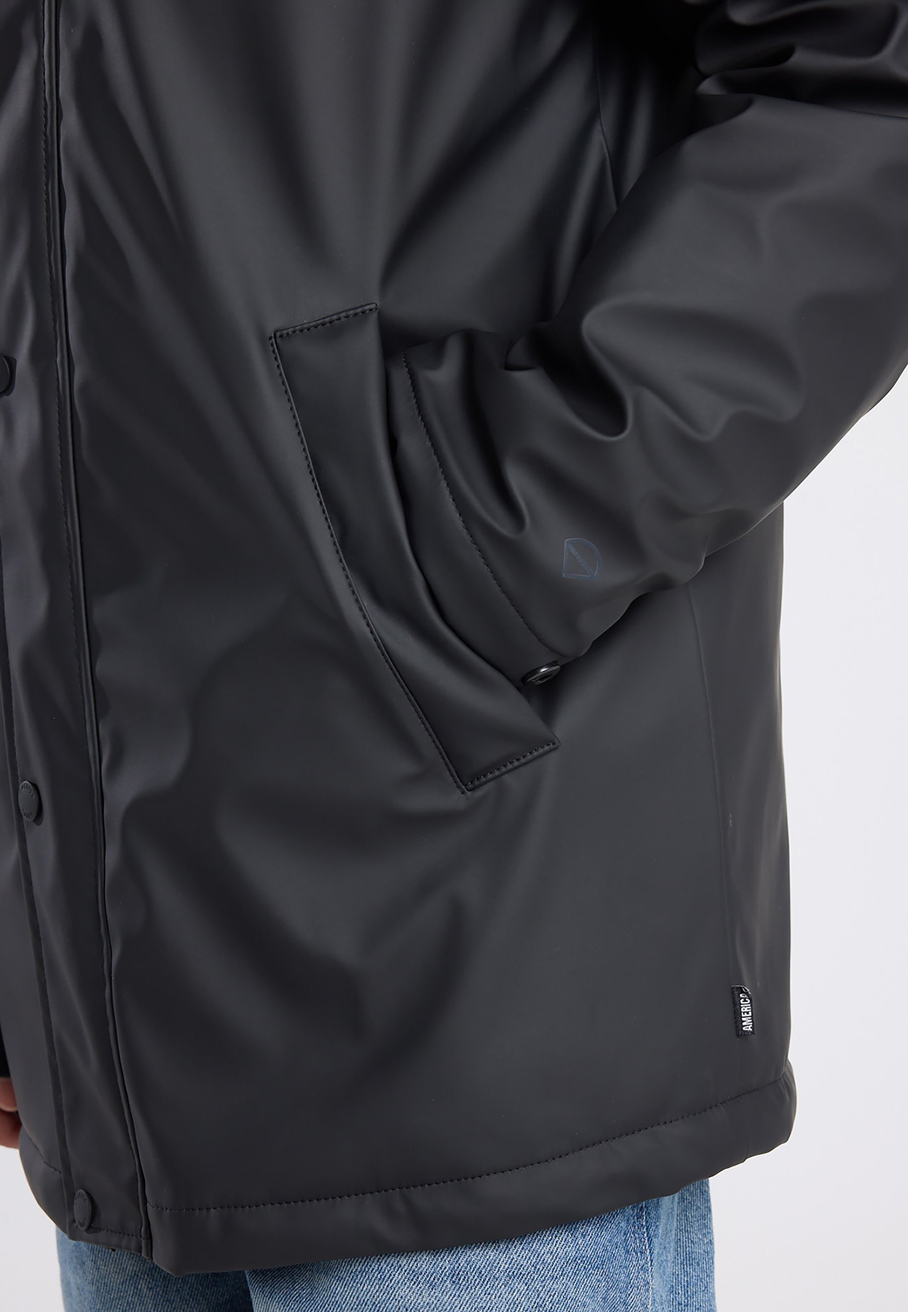 Veste imperméable America Today - noire